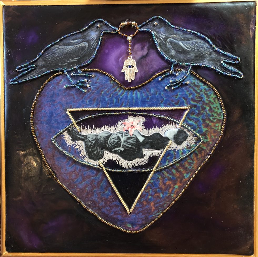 The Presence Of Crow Debbie Mathew Art