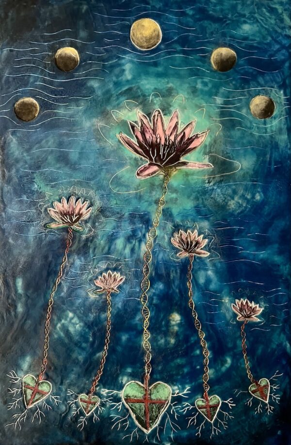 Moonlight Heart Blossoms